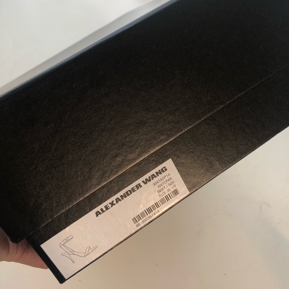 Alexander Wang Antonia Ankle Strap Sandals 35.5 - Picture 3 of 8